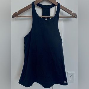 Alo black workout top